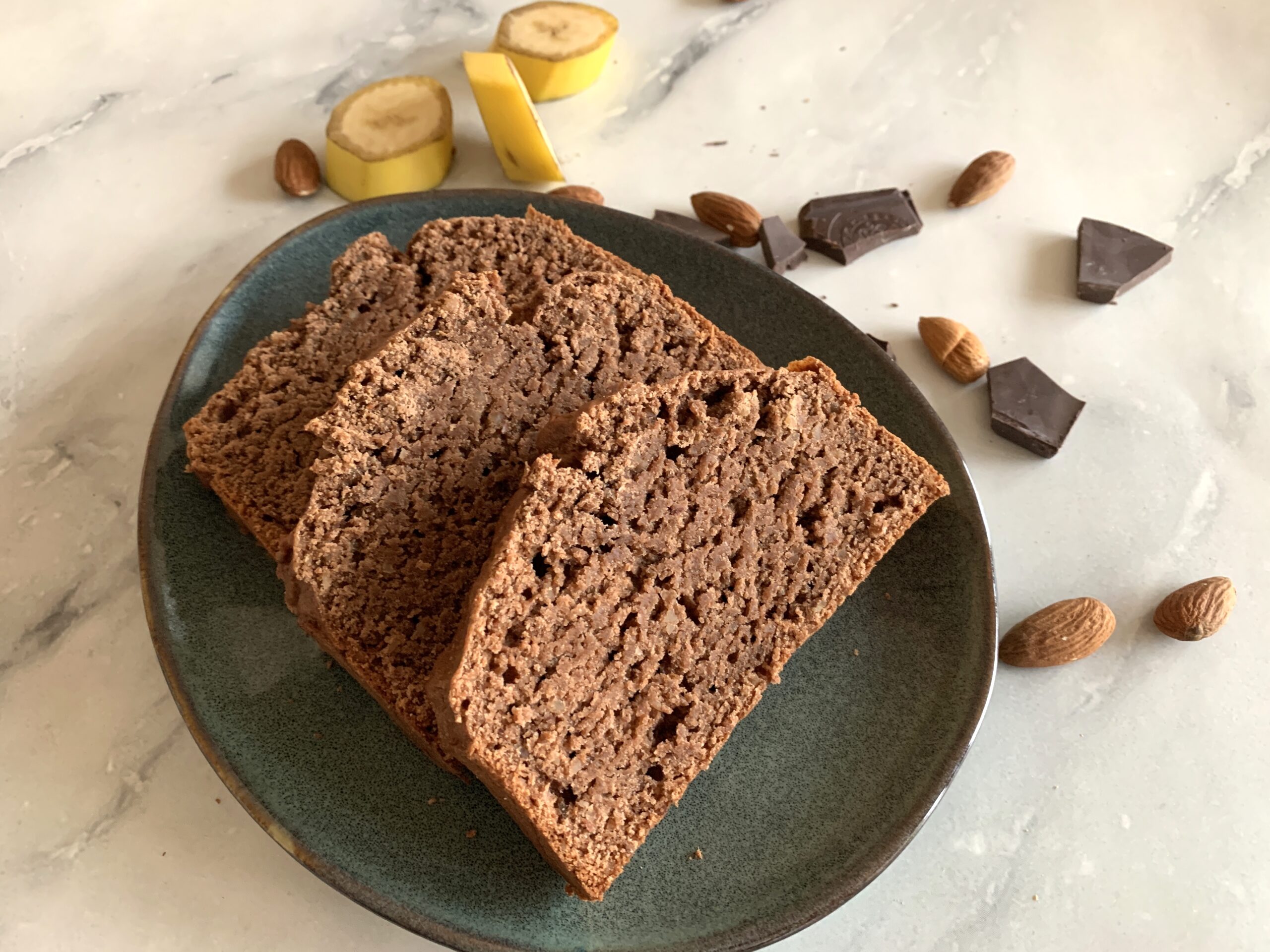 veganes Schoko-Vollkorn-Bananenbrot - betterknow.how